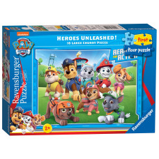 Ravensburger Paw Patrol Toys My First Floor Jigsaw Puzzle For Kids Age 2 Years Up Toddlers 24 Months 16 Pieces