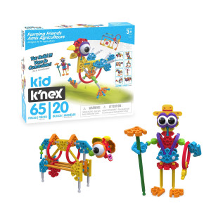 Knex Kid Farmin Friends Building Set 65 Pieces Great Christmas Holiday And Birthday Gift For Preschooler Girl Boy And Tod