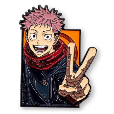 Toynk Jujutsu Kaisen Yuji Itadori Limited Edition Enamel Pin Anime Expo 2022 Exclusive | Metal Brooch Badge Accessories For Backpack, Clothes, Hats | Anime Manga Gifts And Collectibles