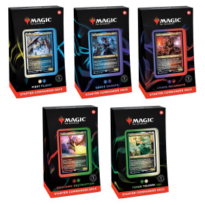 Magic The Gathering Commander Starter Decks Set Of 5