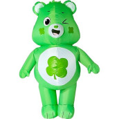 Rubie'S Adult Care Bears Good Luck Bear Inflatable Costume, As Shown, One Size