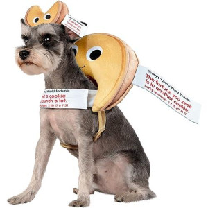 Rubie'S Yummy World Fortune Cookie Pet Costume, As Shown, Small/Medium