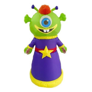 Space Alien Adult Inflatable costume One Size