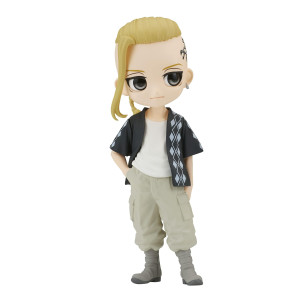 Banpresto Tokyo Revengers Ken Ryuguji Plain Clothes Ver A Bandai Spirits Q Posket Figure