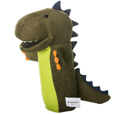 Lemaloya Stuffed Toys Dinosaur Hand Puppets For Kids With Movable Mouth 11 Tyrannosaurus Hand Puppet