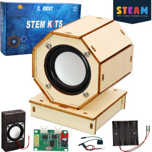 Stem Projects For Kids Adults Build Your Own Bluetooth Speaker Science Experiment Electronics Kit Beginners Starter Diy S