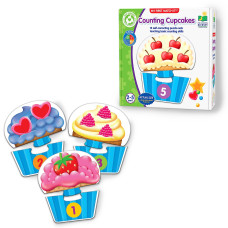 The Learning Journey My First Match It Counting Cupcakes 15 Piece Selfcorrecting Matching Puzzles First Learning Toys For