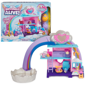 Hatchimals Alive Hatchinursery Playset Toy With 4 Mini Figures In Selfhatching Eggs 13 Accessories Kids Toys For Girls And