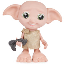 Wizarding World Harry Potter Interactive Magical Dobby Elf Doll With Sock Over 30 Sounds Phrases 85Inch Kids Toys For Ag