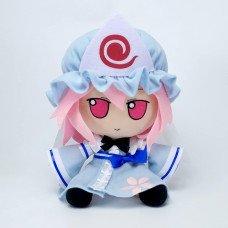 Manmanzhai Fumo Lovely Plush In Stock Touhou Project Yuyuko Stuffed Doll Figure Toy X1 Kawaii Gift