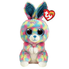 Ty Beanie Boo Hops The Multi colored Easter Bunny - 6