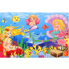 Lelemon Puzzles For Kids Ages 48Mermaid 100 Piece Puzzles For Kidseducational Kids Puzzles Ages 68 Jigsaw Puzzles In A Metal