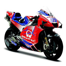 Miniature 118 Moto Gp 2021 Pramac Racing