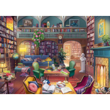 Ravensburger Dream Library 500 Piece Jigsaw Puzzle For Adults Softclick Technology Large Format Pieces Unique Vibrant Ar