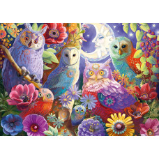 Ravensburger Night Owl Hoot 300 Piece Large Format Jigsaw Puzzle For Adults 17466 Every Piece Is Unique Softclick Technolog