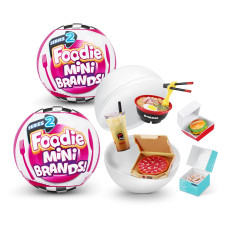 Mini Brands Foodie Series 2 2 Pack By Zuru Real Miniature Fast Food Brands Collectible Toy 5 Mystery Brands For Girls Teens