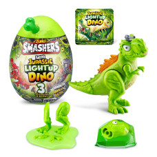 Smashers Mini Jurassic Light Up Dino Egg Trex By Zuru Collectible Egg Volcano Slime Fossil Toy Dinosaur Toys Trex Toy Fo