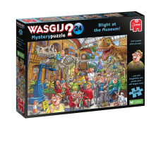 Wasgij Mystery 24 Blight At The Museumcolourful 1000 Piece Jigsaw Puzzles For Adults Funchallenging And Brainteasing Adults