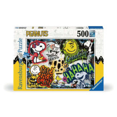 Ravensburger Peanuts Graffiti Puzzle 500 Pieces Panorama Puzzle Adults