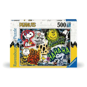 Ravensburger Peanuts Graffiti Puzzle 500 Pieces Panorama Puzzle Adults