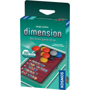 Dimension The Brain Game To Go Brainteasers Puzzles Solo Games 1 Player Dimension Stacking Game Kosmos Game