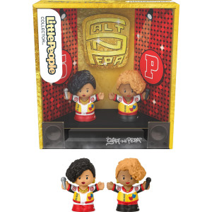 Little People Collector Saltnpepa Special Edition Set With Cheryl James Sandra Denton In Gift Box For Adults Fans 2 Figur