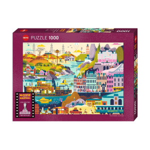 Wes Anderson Films Puzzle 1000 Teile