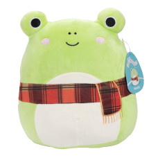 Squishmallows 10 Wendy The Frog Plush Officially Licensed Kellytoy Collectible Cute Soft Squishy Winter Frog Stuffed Ani