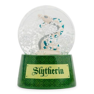 Harry Potter House Slytherin 3-Inch Snow Globe With Swirling Glitter Display Piece