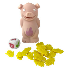 Playmonster Stinky Pig Game Fast Musical Active Kids Game With Funny Sounds Roll The Dice And Pass Him Fast Before He Toots