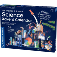 The Thames Kosmos Science Advent Calendar 24 Stem Experiments In Chemistry Biology Physics Great For Winter Holiday Cel