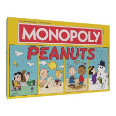 Monopoly Peanuts Board Game, Play As Snoopy On Sled, Baseball Cap, Kite Eating Tree & More, Officially Licensed And Collectible Monopoly Game Based On The Famous Comic Strip Peanuts