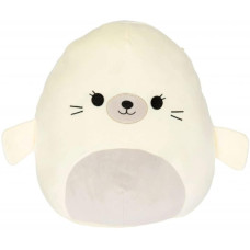 Squishmallow Official Kellytoy Collectible Sea Life Squad Squishy Soft Animals Ocean Fish Creatures Whitegrey Lucille Seal 8