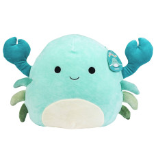 Squishmallows Large 14Inch Xandra The Blue Crab Official Jazwares Plush Collectible Soft Squishy Crab Stuffed Animal Toy