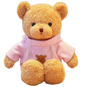 Yukouqian Teddy Bear Stuffed Animal Cute Teddy Bears Plush Toy 118 Inch For Girls Boys Christmas Valentines Day Pink Bear