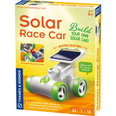 Thames Kosmos Solar Race Car Stem Experiment Kit Build A Solarpowered Race Car No Batteries Required Learn About Photov