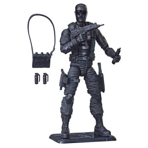 G.I. JOE 15cm Snake Eyes Figurine - Retro Collection, Navy