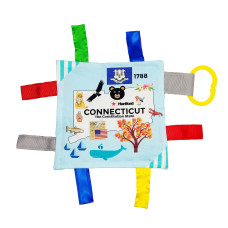 Baby Jack Co 8X8 Learning Lovey Tag Toys For Babies Baby Crinkle Toys Crinkle Toys For Baby Soft Safe Learn Usa S