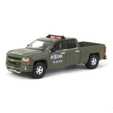 2018 Chevy Silverado Z71 Pickup Police Carabineros De Chile Gope Hobby Exclusive Series 164 Diecast Model Car By Greenlight 3