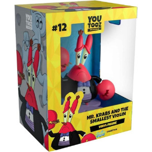 Youtooz Mr Krabs And The Smallest Violin 44 Inch Vinyl Figure Official Licensed Mr Krabs And The Smallest Violin Collectible