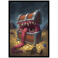 Fantasy North Treasure Chest Mimic 100 Smooth Matte Tcg Trading Card Sleeves Fits Magic Mtg Commander Pokemon And Other Ca