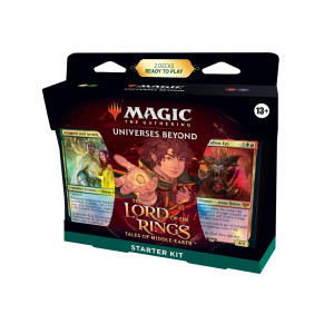 Magic The Gathering Lord Of The Rings Starter Kit 2 Readytoplay Decks 2 Online Codes Ages 13 2 Players