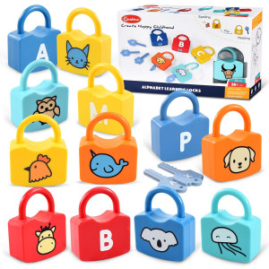 Yydeek Montessori Toys For 3 Year Old Preschool Activities Toys Games For Toddler Lock And Key Counting Toys For Toddlers Mat