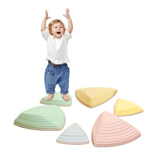 Balance Stepping Stones For Kids 11 Pcs Obstacle Courses Indoor Outdoor Toddlers Sensory Play Equipment Toys Improve Balance Coo