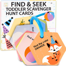 Hapinest Find And Seek Toddler Scavenger Hunt Cards Game For Kids Ages 2 Years And Up