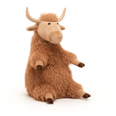 Jellycat Herbie Highland Cow Stuffed Animal