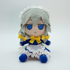 Manmanzhai Fumo Lovely Plush In Stock Touhou Project Izayoi Sakuya Stuffed Doll Figure Toy X1 Kawaii Gift