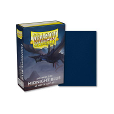 Dragon Shield Dragon Shield Matte Japanese Midnight Blue 60 Ct Japanese Size Card Sleeves Yugioh Card Sleeves Smooth To