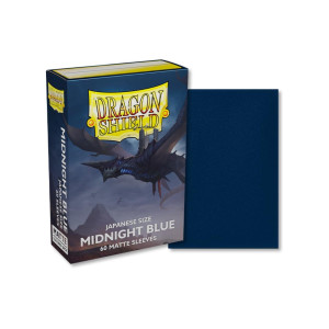 Dragon Shield Dragon Shield Matte Japanese Midnight Blue 60 Ct Japanese Size Card Sleeves Yugioh Card Sleeves Smooth To