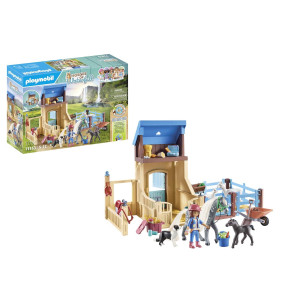 Playmobil Horses Of Waterfall Horse Stall With Amelia And Whisper